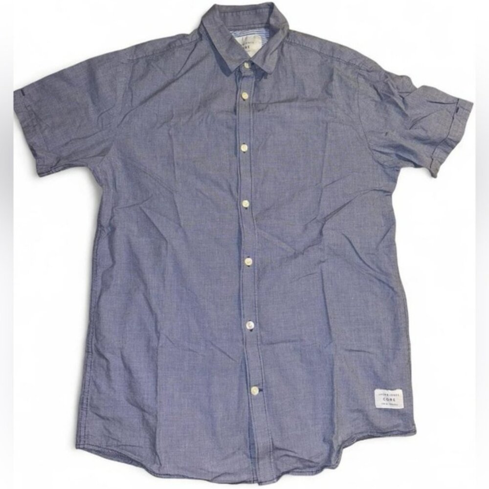 Men’s Jack & Jones Core Slim Fit Short Sleeve Shirt